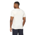 Off White - Back - Crosshatch Mens Solari T-Shirt