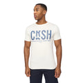 Off White - Front - Crosshatch Mens Solari T-Shirt