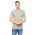 Shadow Marl - Front - Crosshatch Mens Deuxtip T-Shirt