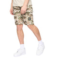Pebble - Side - Crosshatch Mens Camtort Camo Shorts