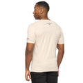 Light Stone - Back - Crosshatch Mens Boxvibe T-Shirt