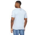 Sky Blue - Back - Crosshatch Mens Boxvibe T-Shirt