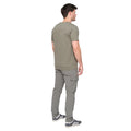 Green Slate - Back - Duck and Cover Mens Chamata T-Shirt