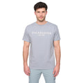 Steel Blue - Front - Duck and Cover Mens Chamata T-Shirt
