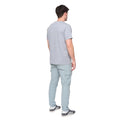 Steel Blue - Back - Duck and Cover Mens Chamata T-Shirt
