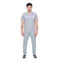 Steel Blue - Side - Duck and Cover Mens Chamata T-Shirt