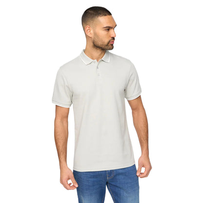 Light Grey - Front - Bewley & Ritch Mens Elverton Polo Shirt