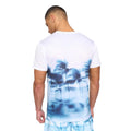Optic White - Back - Henleys Mens Hennicane T-Shirt
