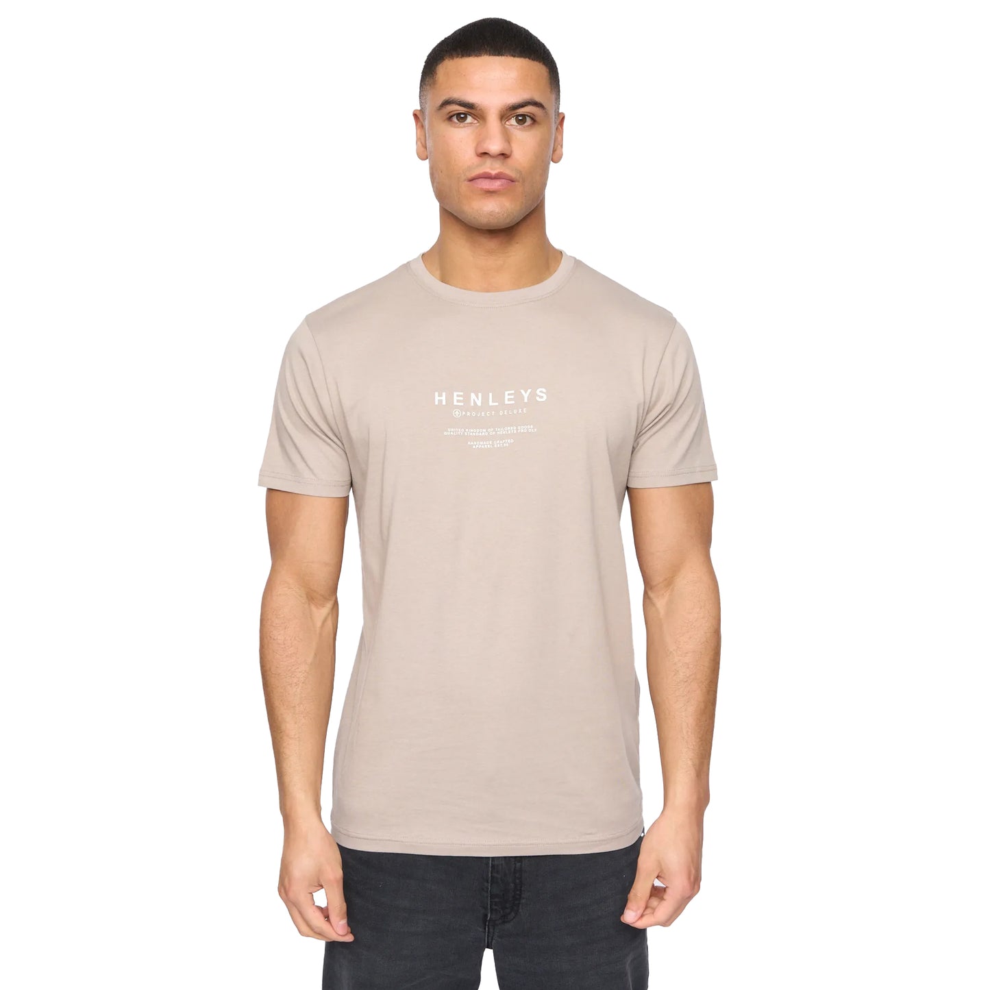 Multicoloured - Pack Shot - Henleys Mens Henstack T-Shirt (Pack of 5)