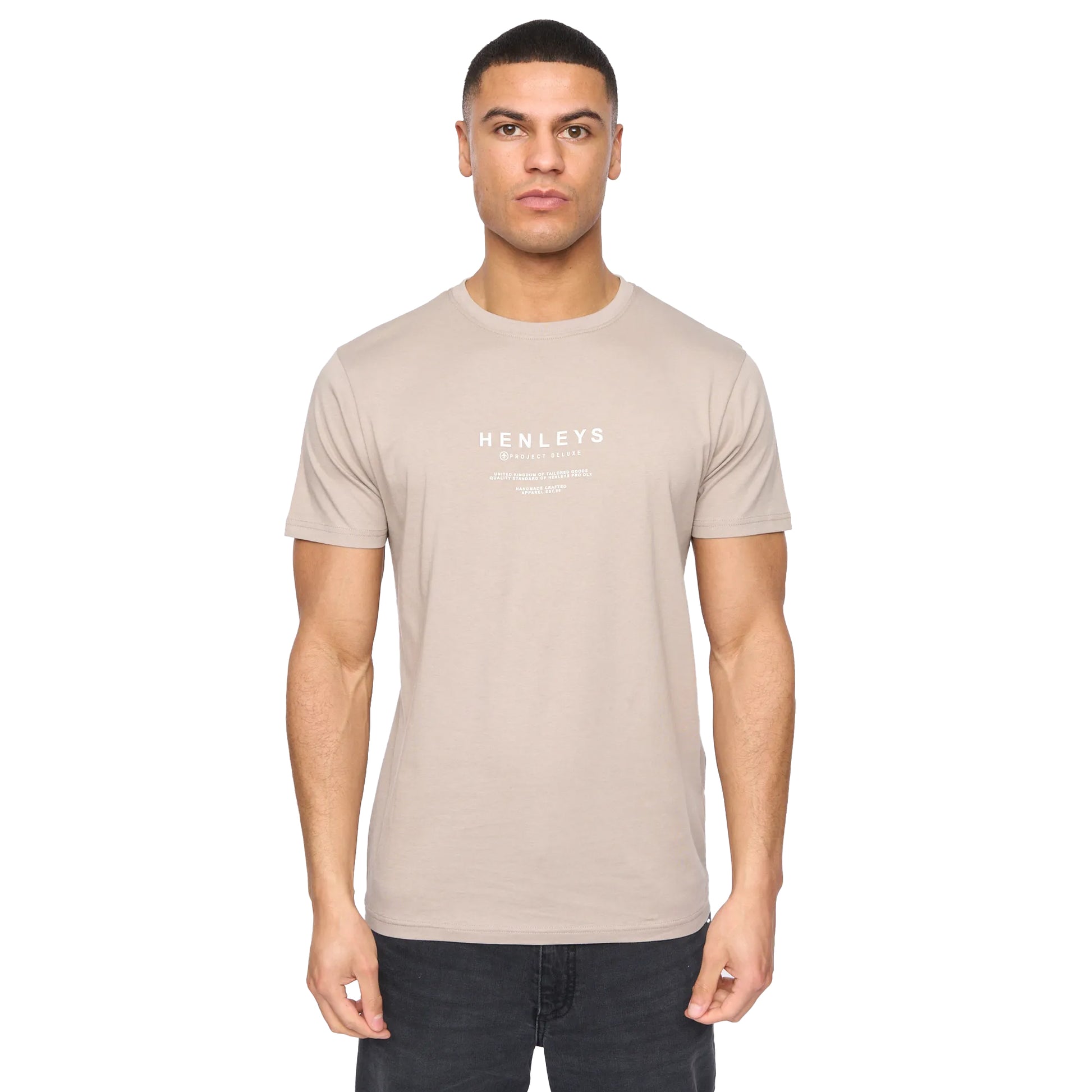 Multicoloured - Pack Shot - Henleys Mens Henstack T-Shirt (Pack of 5)