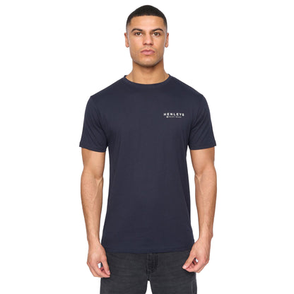 Multicoloured - Back - Henleys Mens Henycore T-Shirt (Pack of 5)