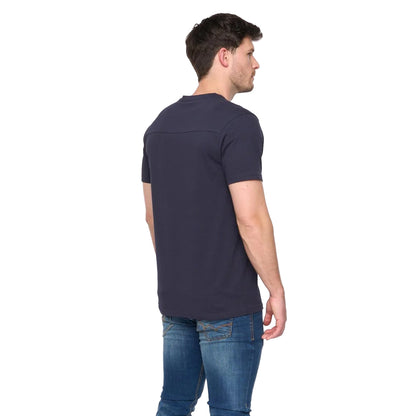 Navy - Back - Duck and Cover Mens Lifemere T-Shirt
