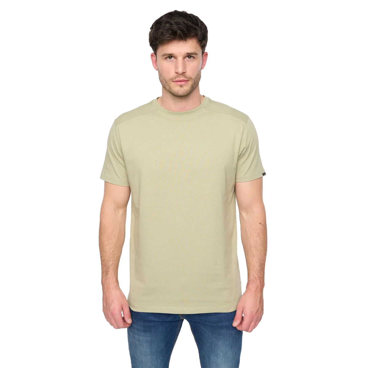 Sage - Front - Duck and Cover Mens Lifemere T-Shirt