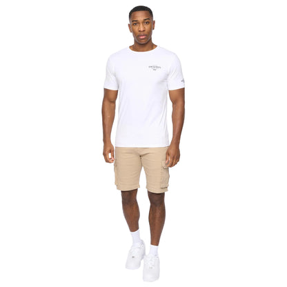White - Side - Crosshatch Mens Summevibe T-Shirt