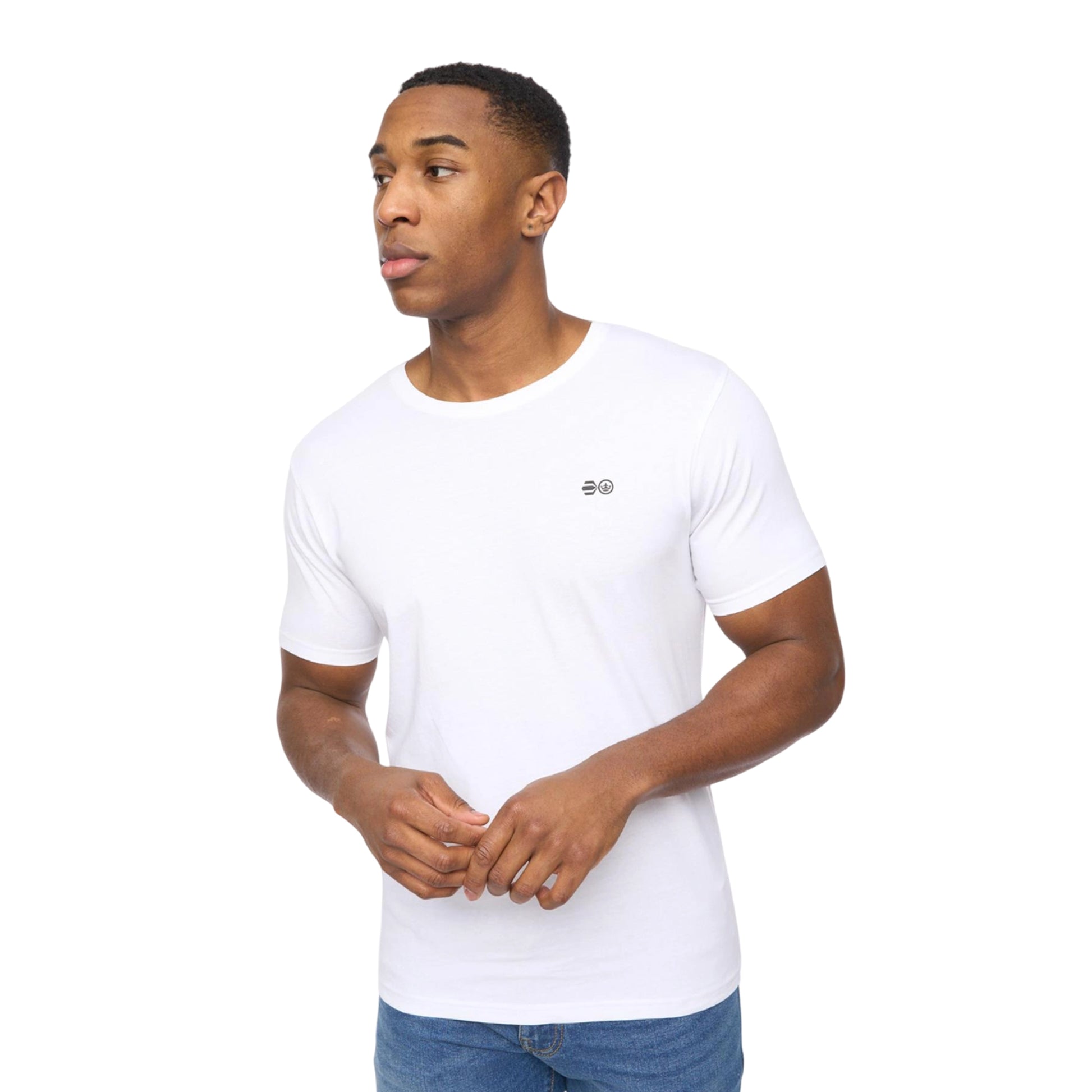 Multicoloured - Side - Crosshatch Mens Dellmere T-Shirt (Pack of 5)