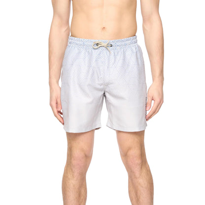 Light Stone - Front - Crosshatch Mens Layotta Swim Shorts