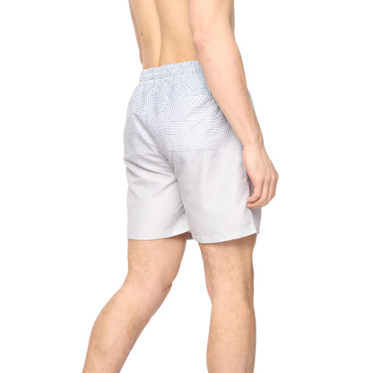 Light Stone - Back - Crosshatch Mens Layotta Swim Shorts