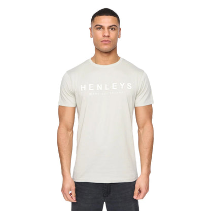 Black-White-Light Beige-Blue-Navy - Lifestyle - Henleys Mens Hensleeve T-Shirt (Pack of 5)