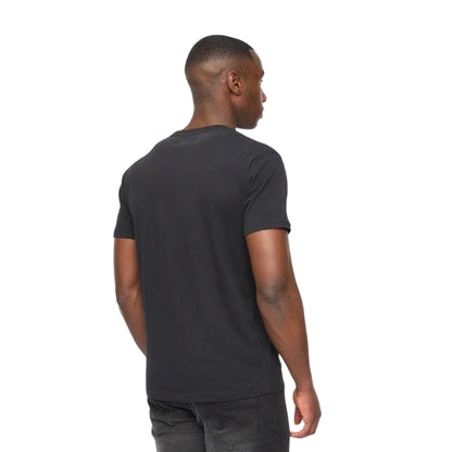 Black - Back - Duck and Cover Mens Camotrax T-Shirt