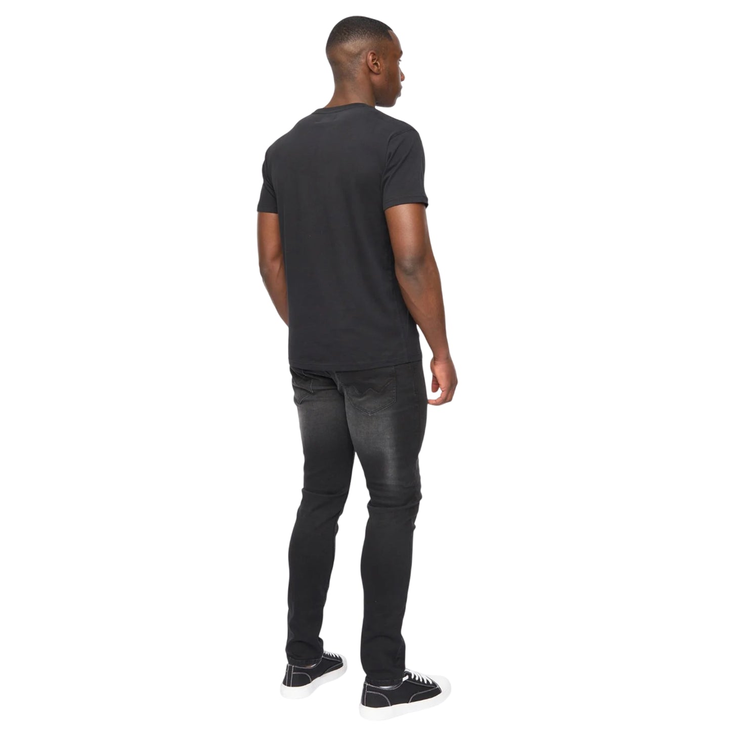 Black - Lifestyle - Duck and Cover Mens Camotrax T-Shirt