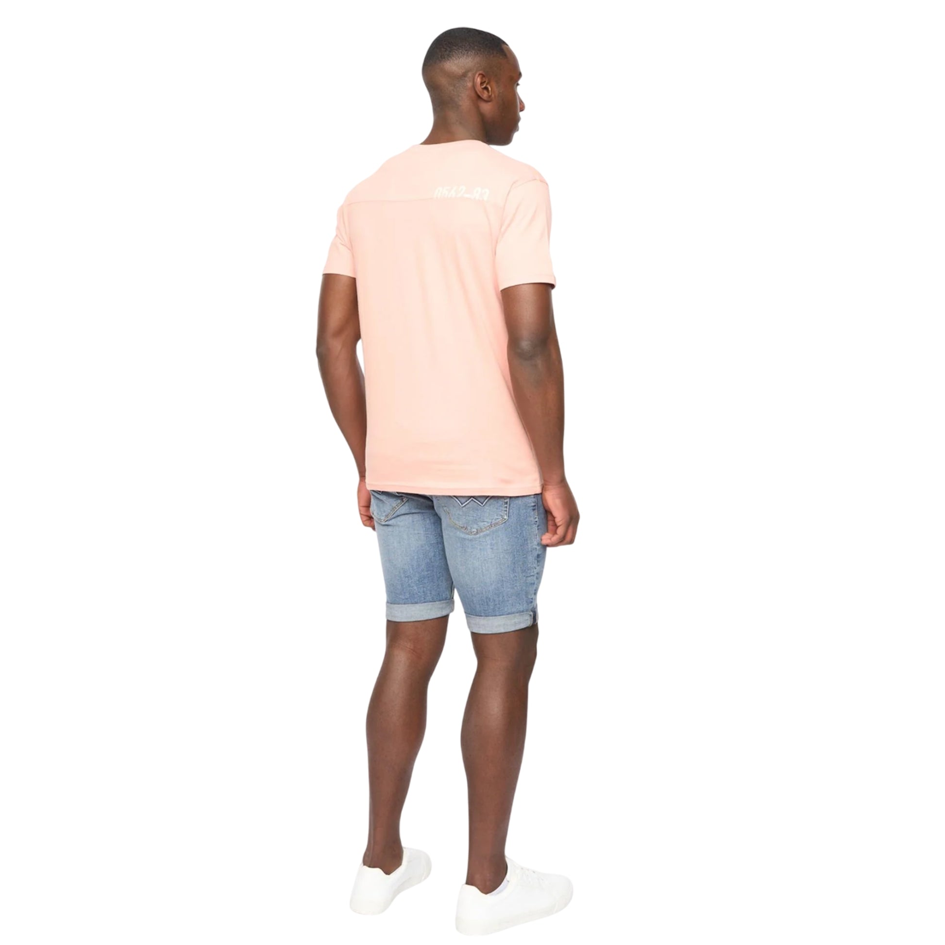 Coral - Lifestyle - Duck and Cover Mens Seamtext T-Shirt
