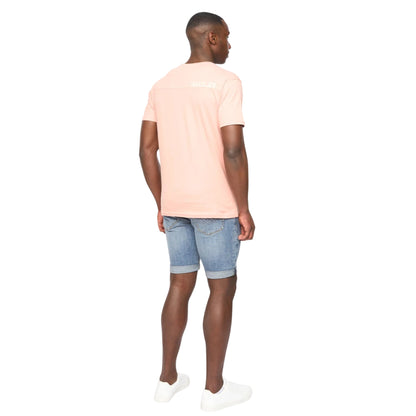 Coral - Lifestyle - Duck and Cover Mens Seamtext T-Shirt