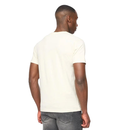 Off White - Back - Duck and Cover Mens Chamchee T-Shirt
