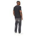 Black - Back - Duck and Cover Mens Dacstee T-Shirt