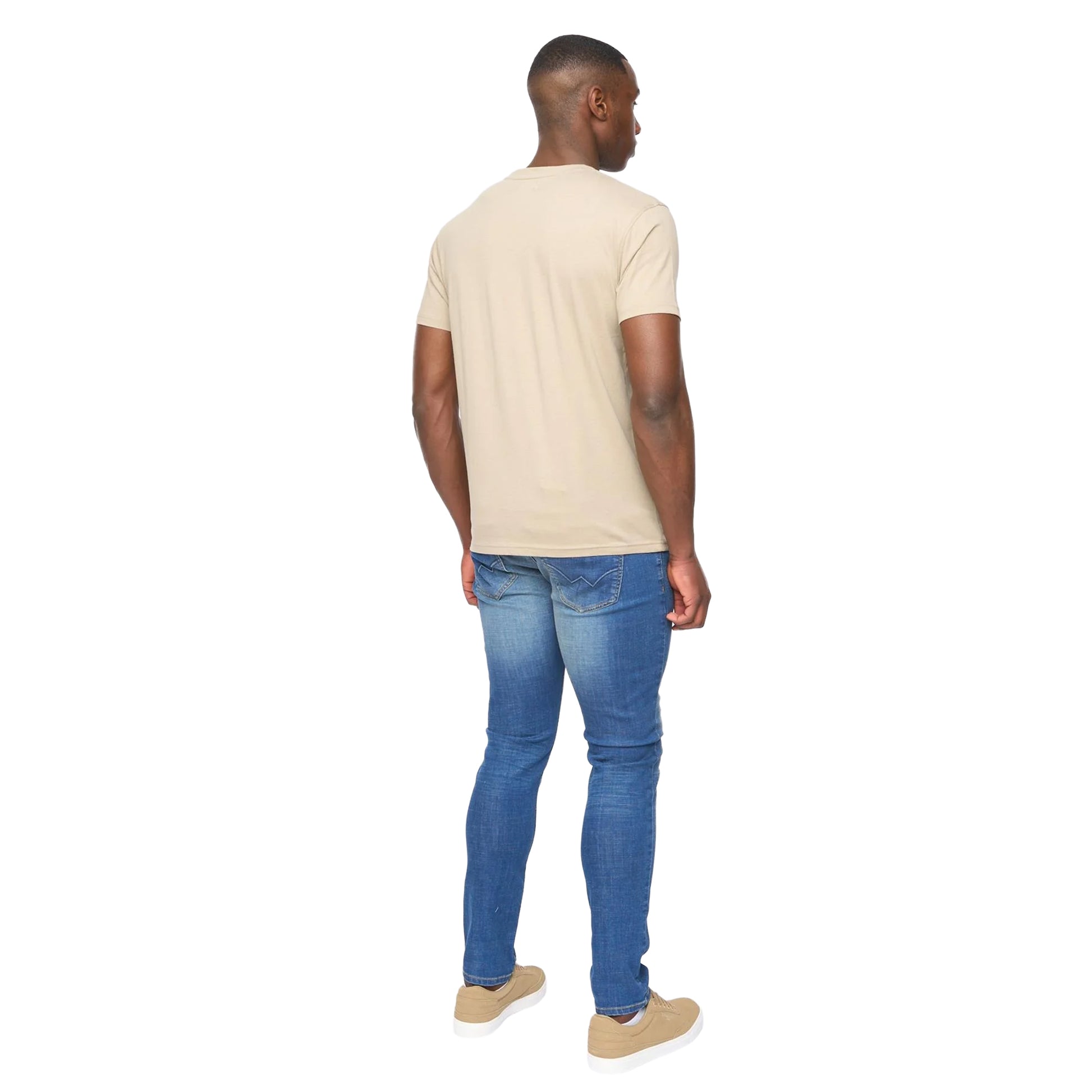 Light Sage - Back - Duck and Cover Mens Dacstee T-Shirt