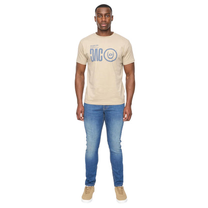 Light Sage - Side - Duck and Cover Mens Dacstee T-Shirt