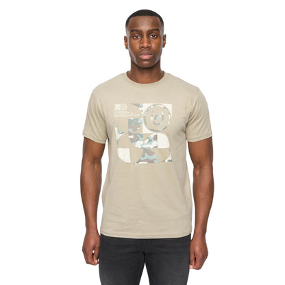 Sage - Front - Duck and Cover Mens Camshapes T-Shirt