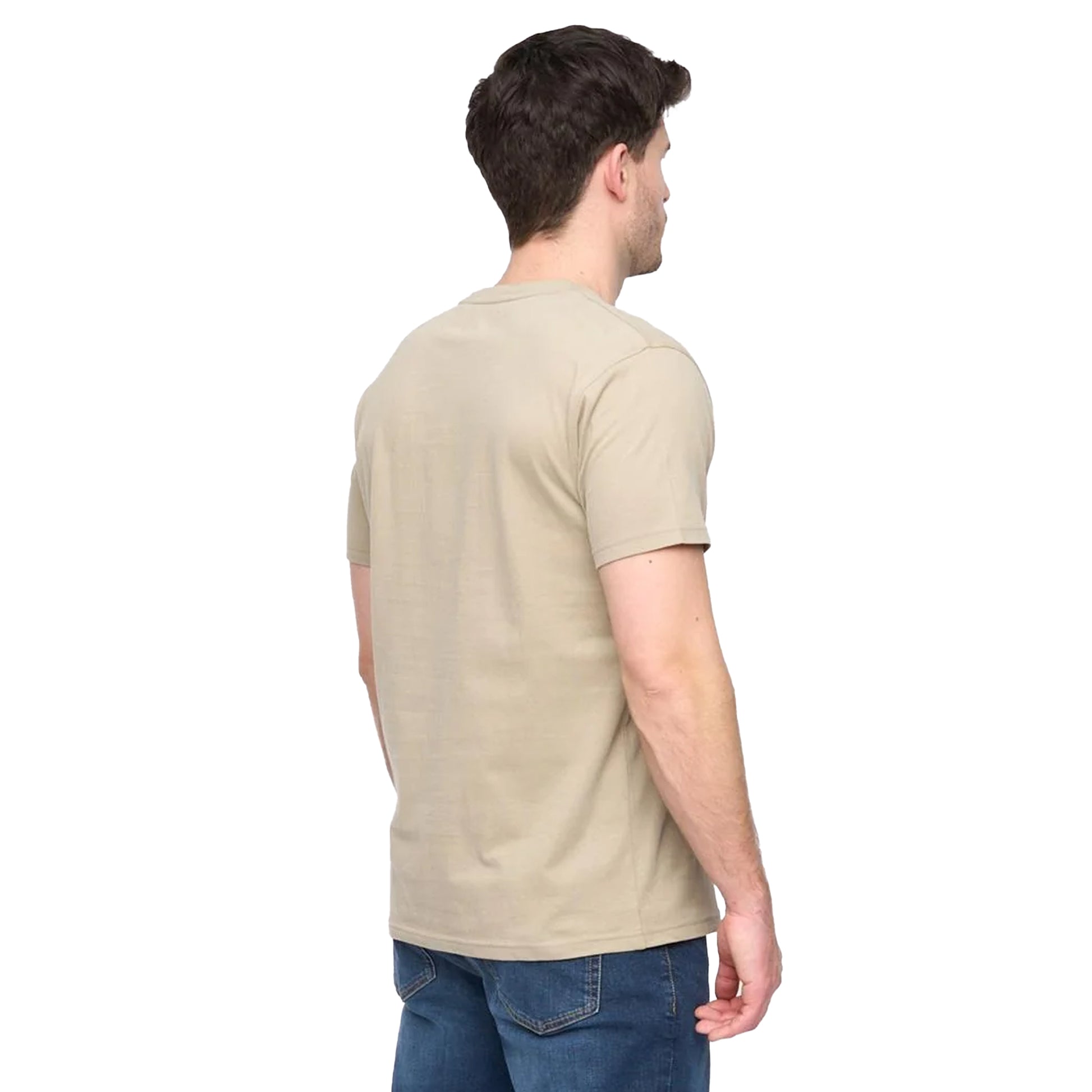 Light Sage - Back - Duck and Cover Mens Pixalate T-Shirt