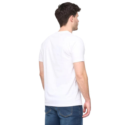 White - Back - Duck and Cover Mens Pixalate T-Shirt
