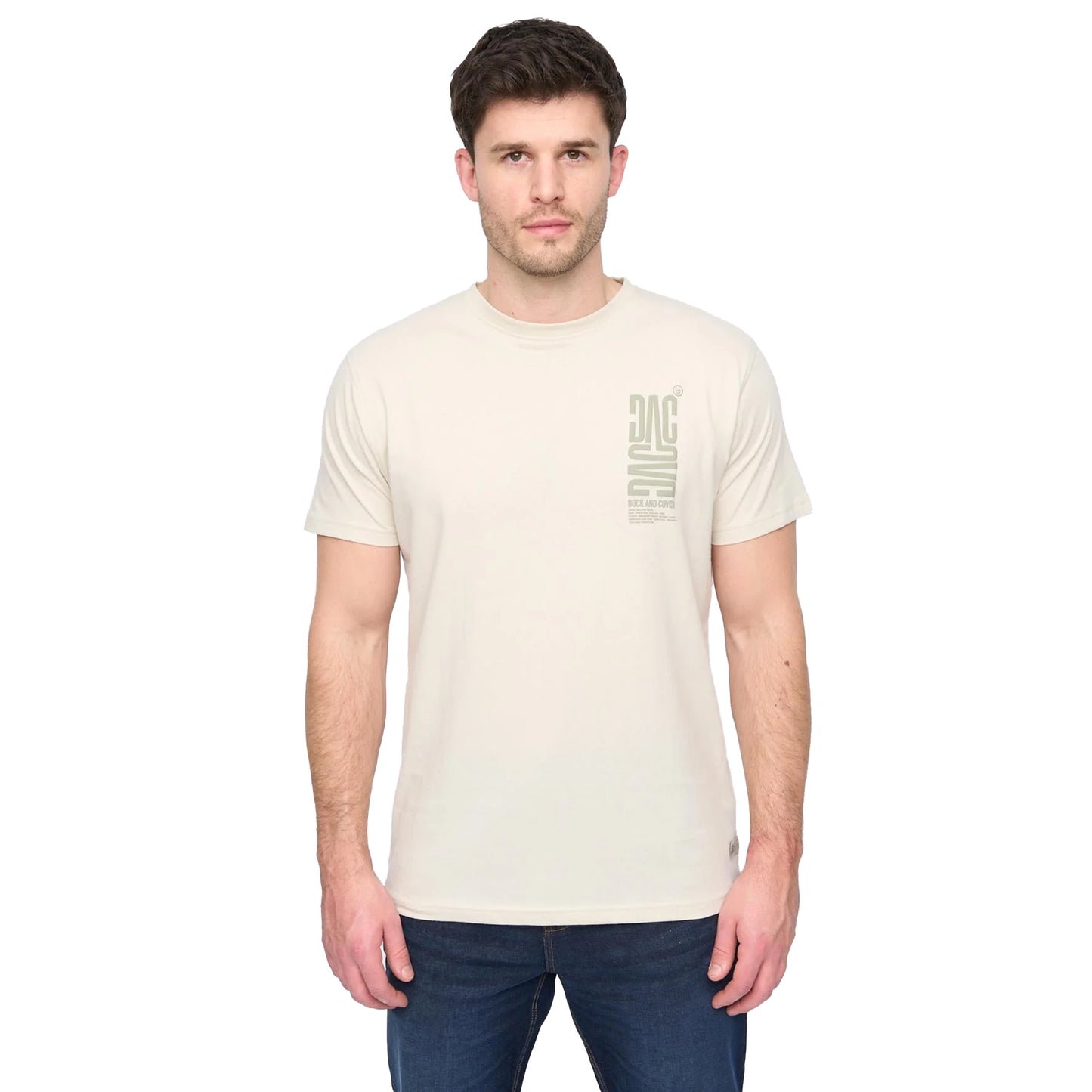 Pebble - Front - Duck and Cover Mens Tremake T-Shirt