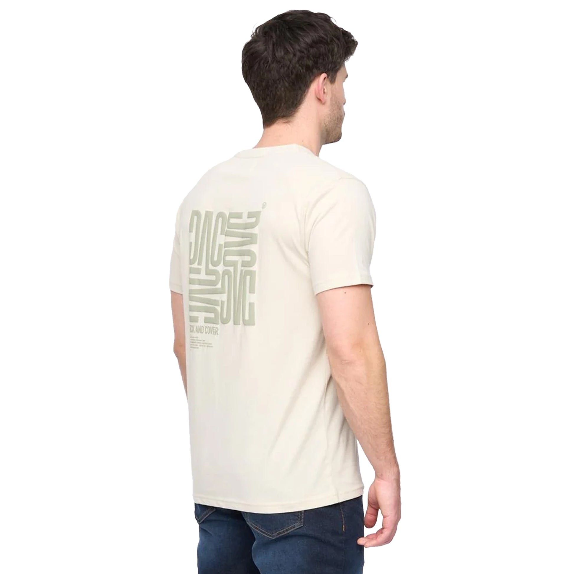 Pebble - Back - Duck and Cover Mens Tremake T-Shirt