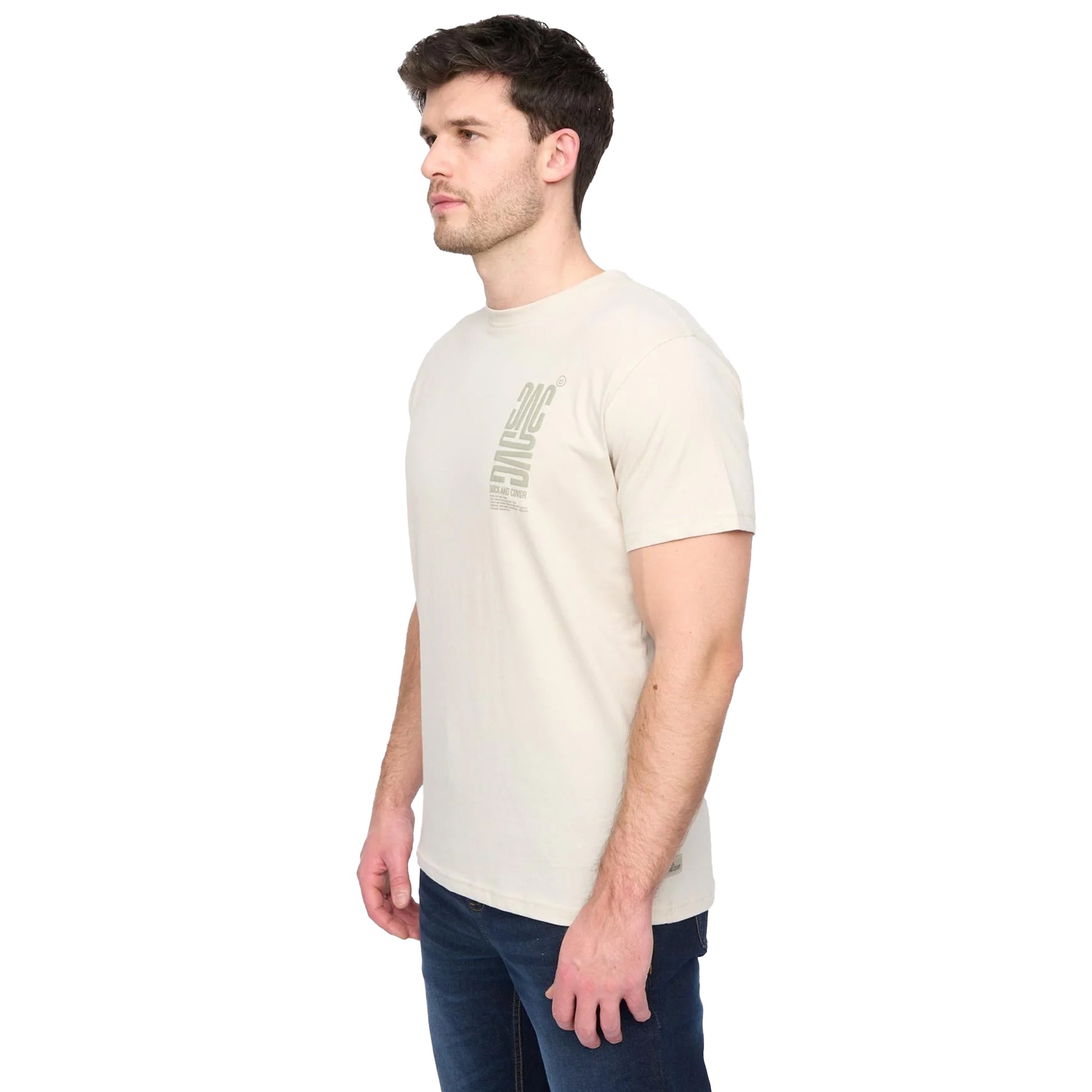 Pebble - Side - Duck and Cover Mens Tremake T-Shirt