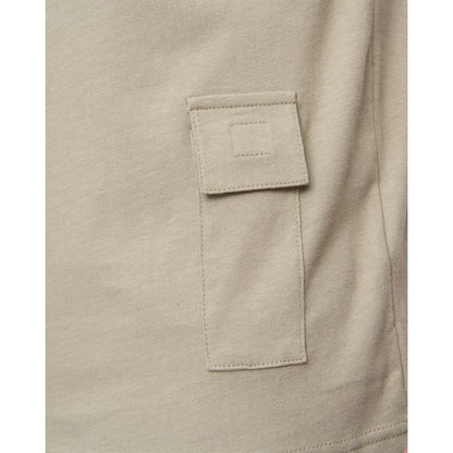 Sage - Lifestyle - Duck and Cover Mens Trentflax T-Shirt