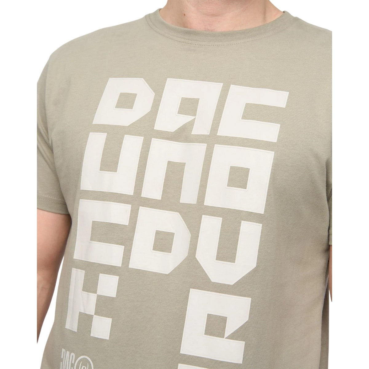 Sage - Side - Duck and Cover Mens Squarelarge T-Shirt