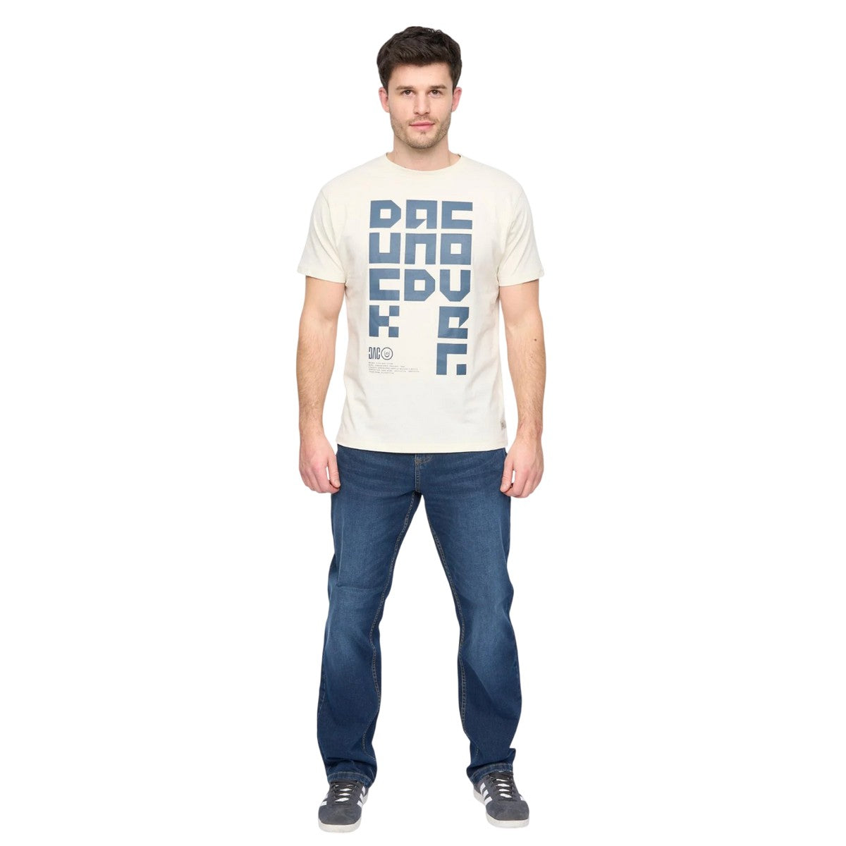 Off White - Lifestyle - Duck and Cover Mens Squarelarge T-Shirt