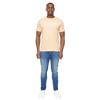 Stone - Side - Duck and Cover Mens Pittifore T-Shirt