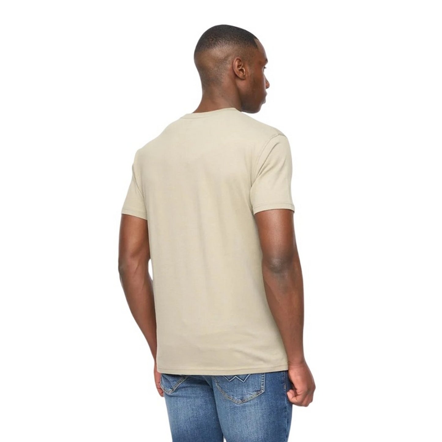 Sage - Back - Duck and Cover Mens Hexocamo T-Shirt