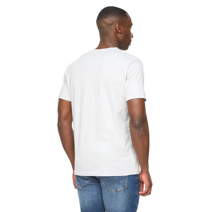 Light Blue - Back - Duck and Cover Mens Hexocamo T-Shirt