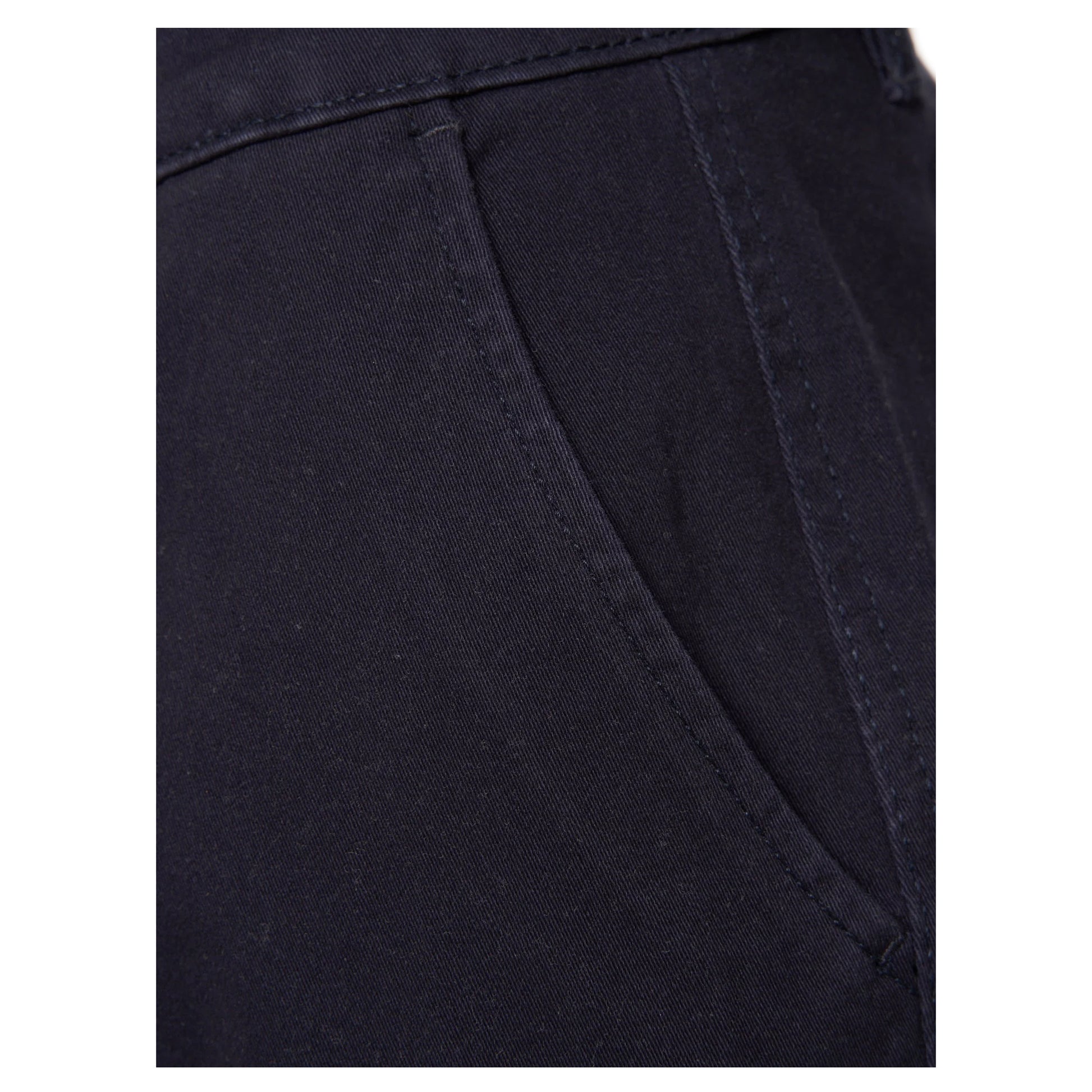 Navy - Side - Crosshatch Mens Roysden Chinos
