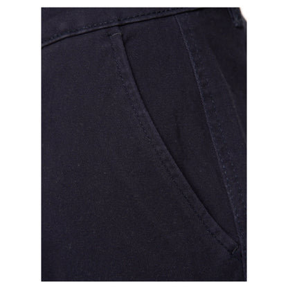 Navy - Side - Crosshatch Mens Roysden Chinos