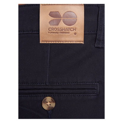 Navy - Lifestyle - Crosshatch Mens Roysden Chinos