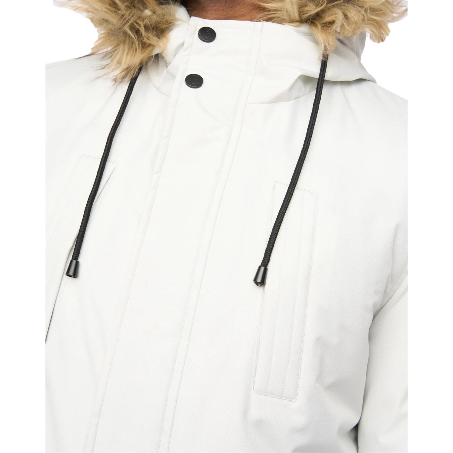 Putty - Side - Crosshatch Mens Parkmoore MVE Parka