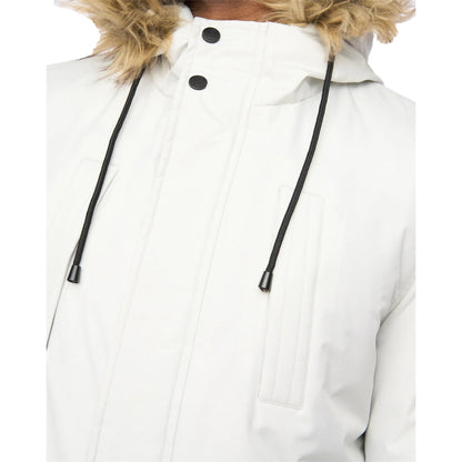 Putty - Side - Crosshatch Mens Parkmoore MVE Parka