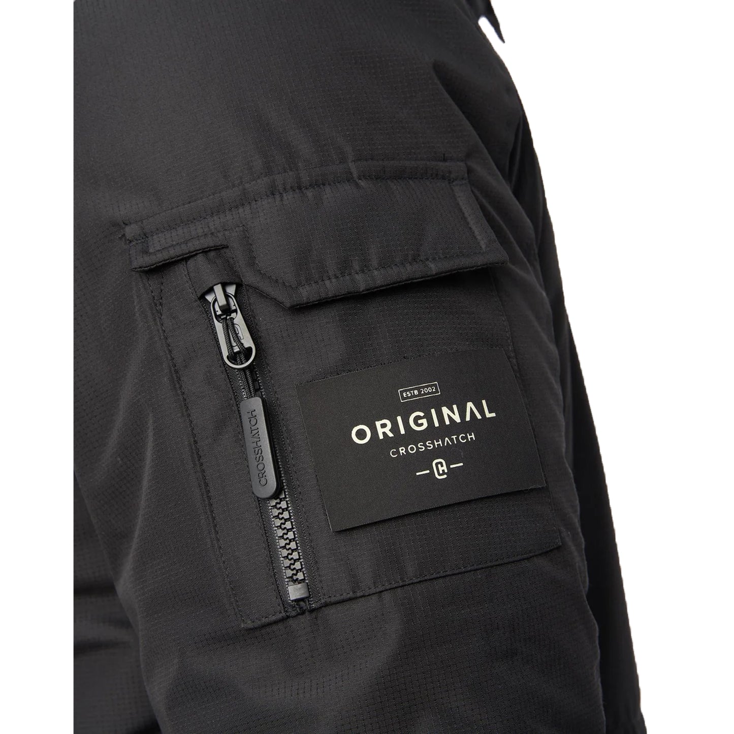 Black - Lifestyle - Crosshatch Mens Parkmoore MVE Parka