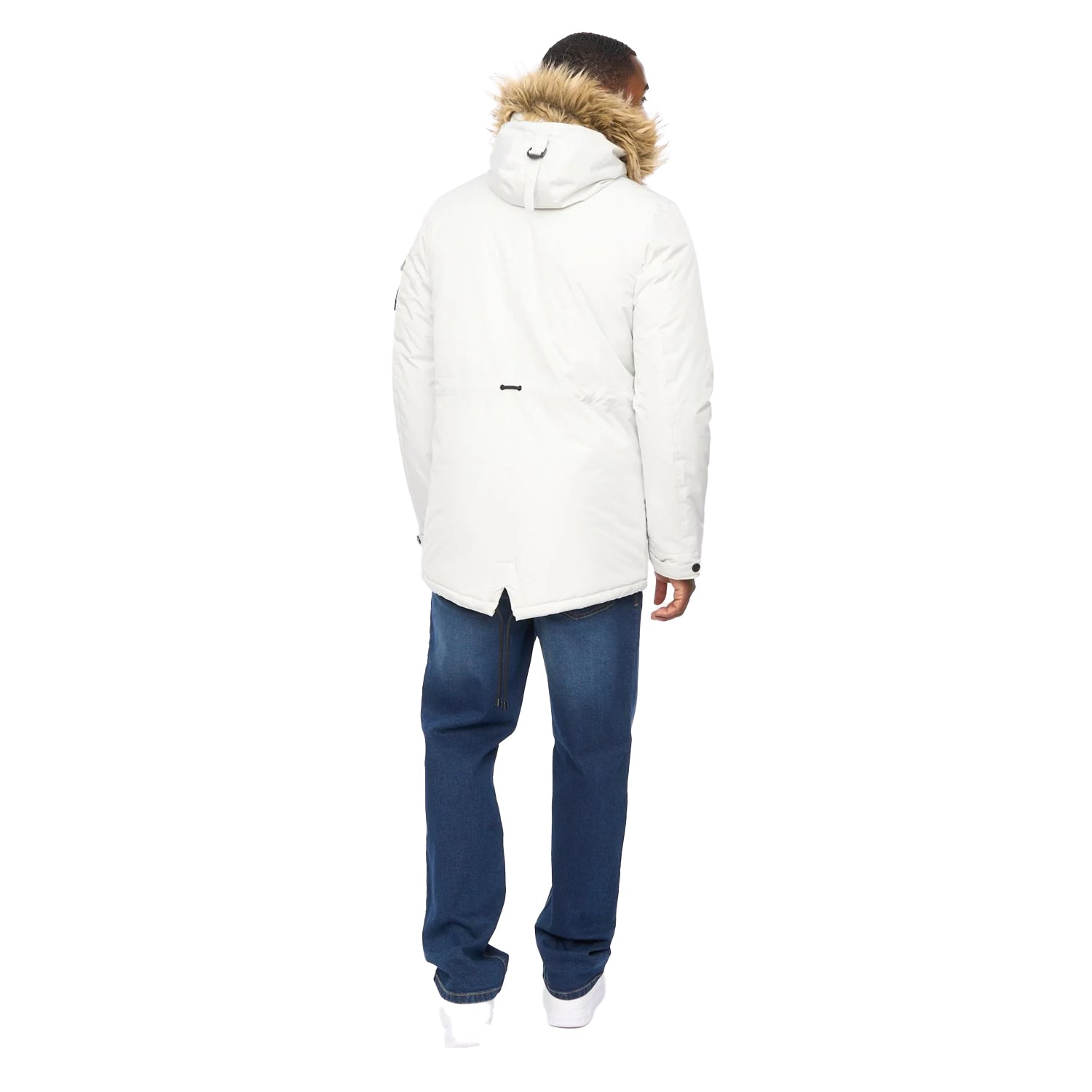 Putty - Back - Crosshatch Mens Parkmoore MVE Parka