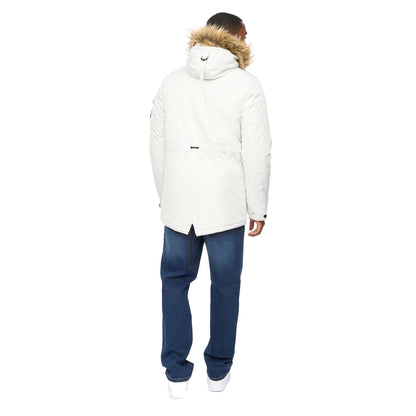 Putty - Back - Crosshatch Mens Parkmoore MVE Parka